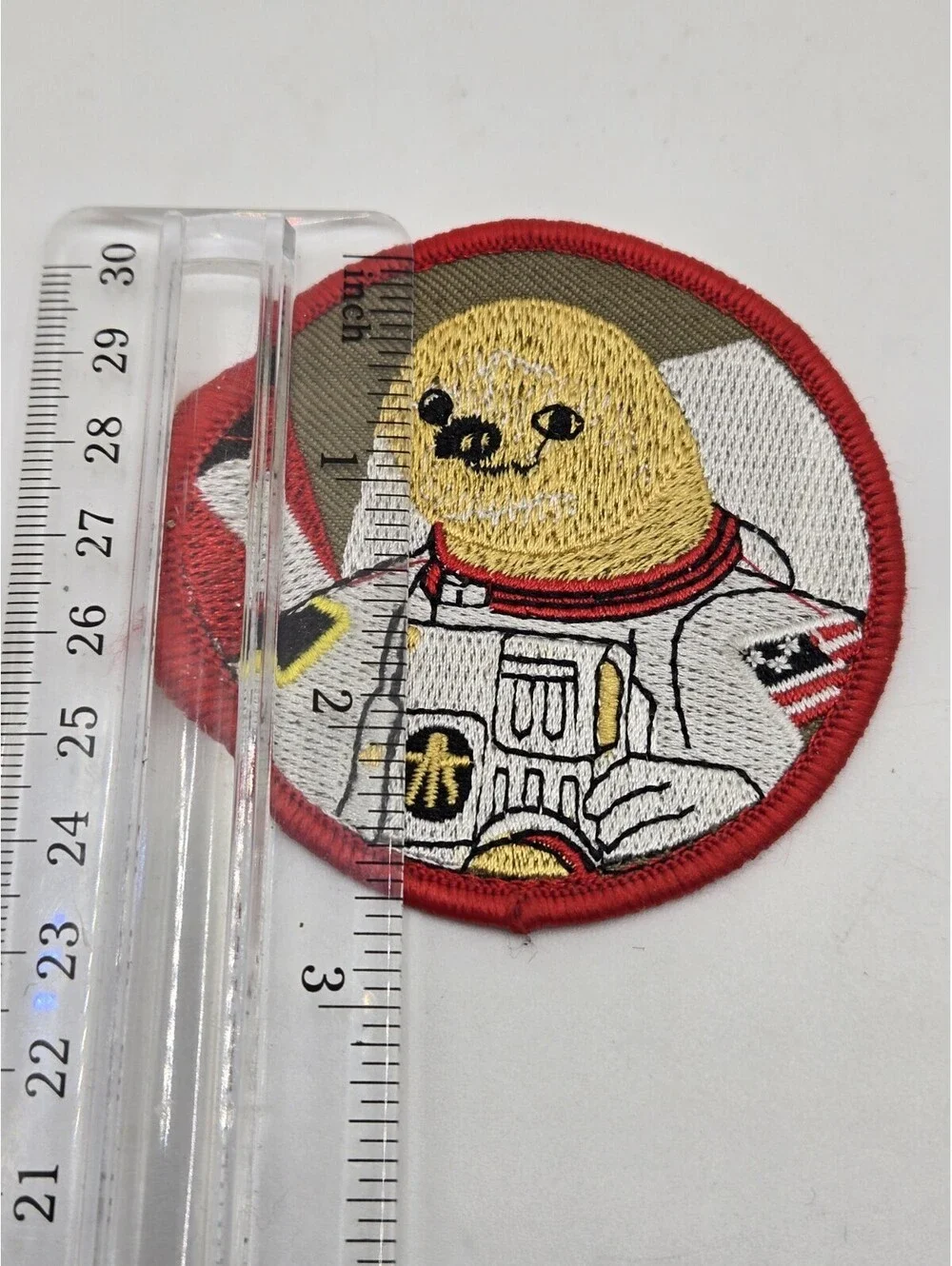 Space Sloth Astronaut Embroidered Iron On Patch Jacket Backpack Costume Badge
